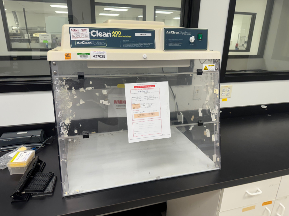 Image of AirClean 600 PCR Workstation